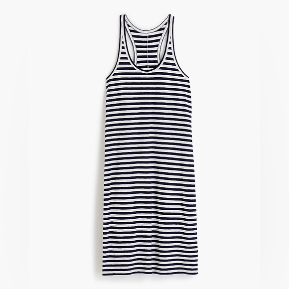 J. Crew Dresses & Skirts - J. Crew | Navy and White Striped Tank Dress | Size XXS